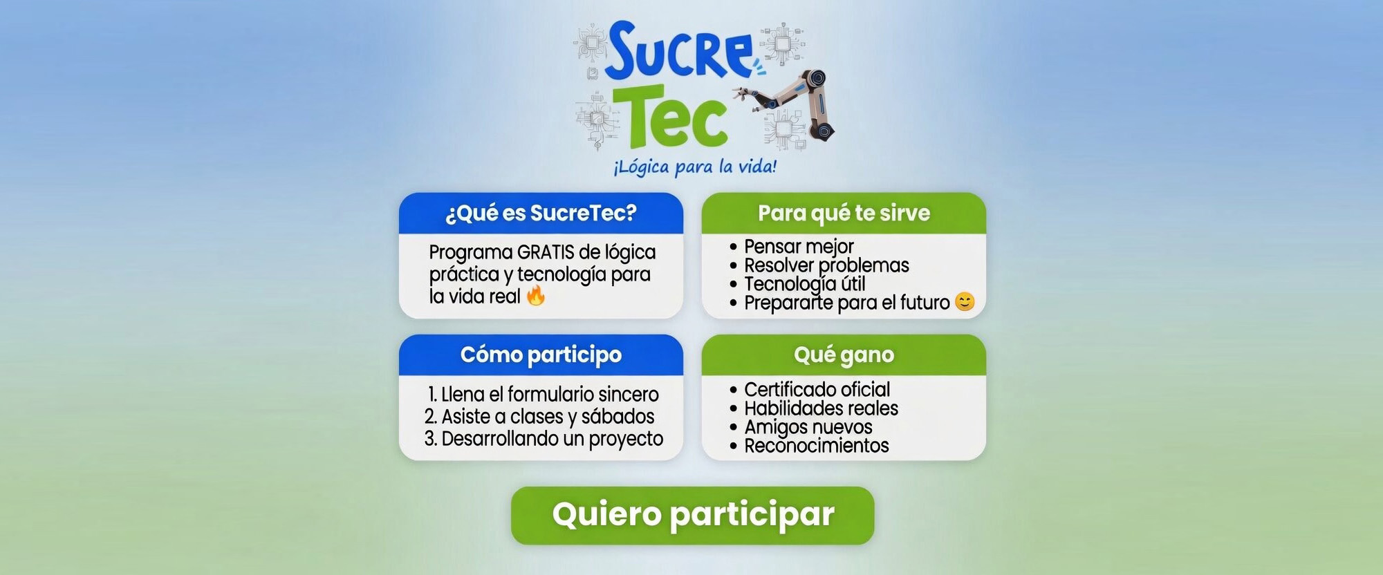 Ir al registro de jóvenes